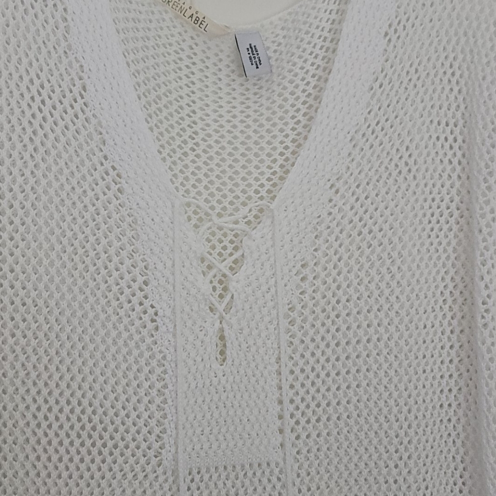 Mesh sweater. - Picture 3 of 5